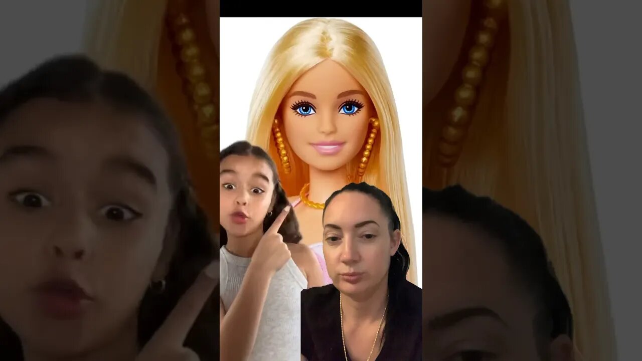 Reviewing Barbie makeup #barbie #niche #new 🤪