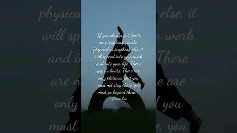 Don't limit yourself!