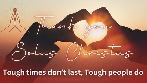 Thank You SOLUS CHRISTUS, Yadkinville, NC