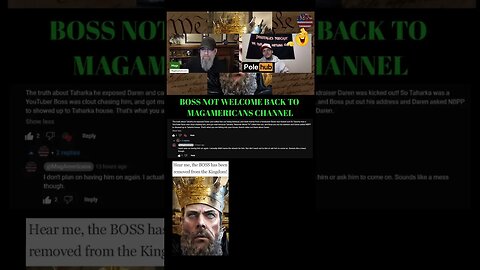 MagAmericans hold my Beer I got this! Weirdo Daren "BOSS TALK" you tried to hard! there to smart 4-U