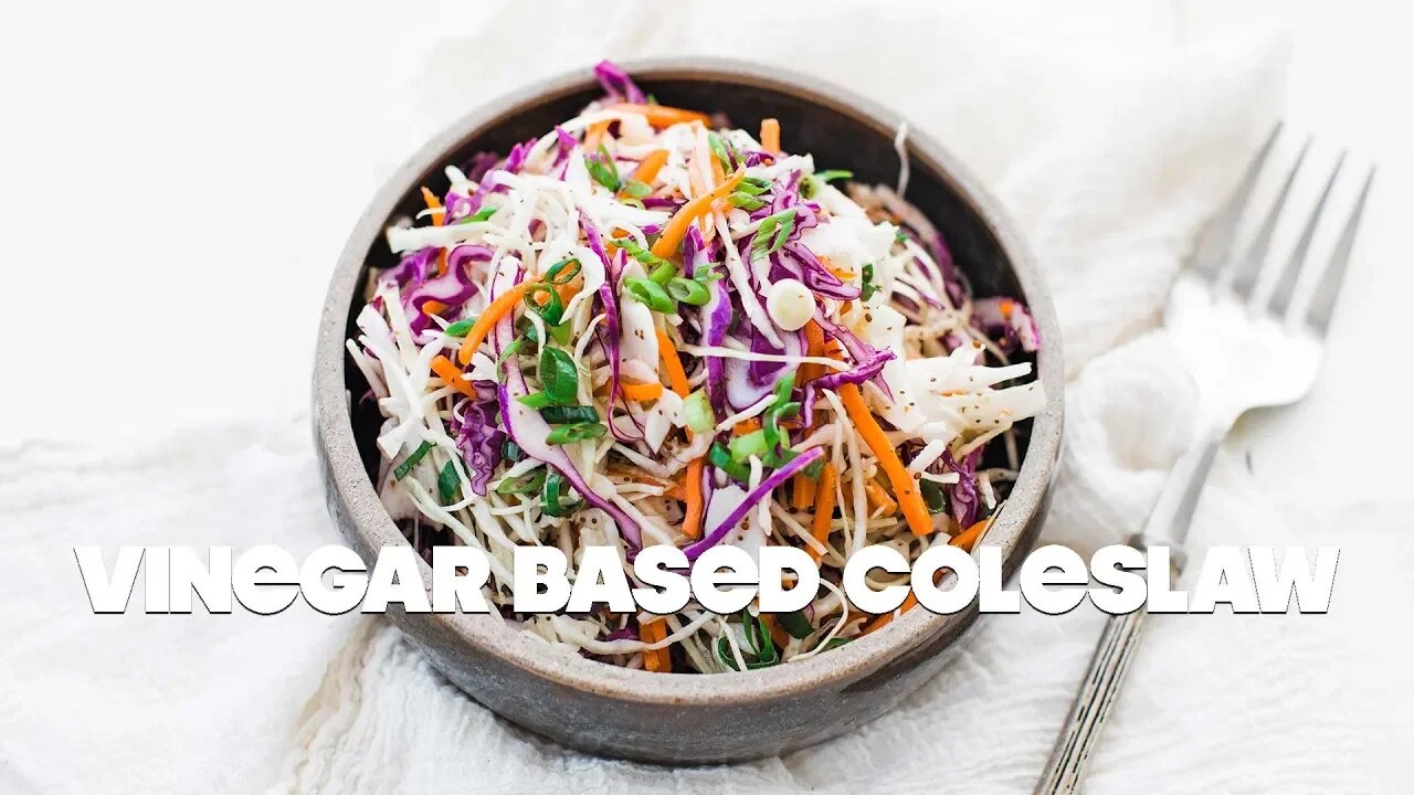 Vinegar Based Coleslaw Recipe