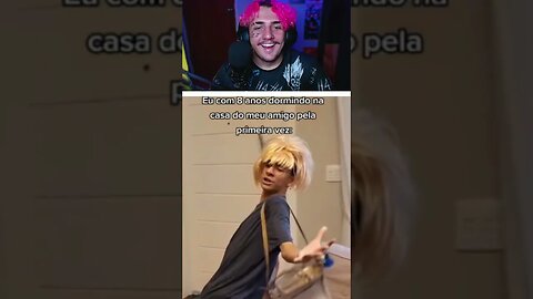EU COM 8 ANOS INDO DORMIR NA CASA DO MEU AMIGO - REACT BUGUEI MEU CÉREBRO