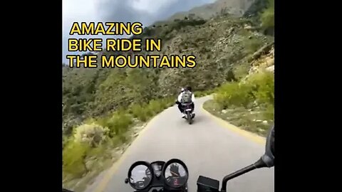 Bike Ride In The Mountains | Towards Umbrella Waterfall | Enjoy The Ride | Beautiful Place and Road