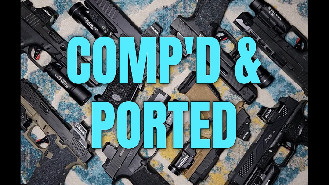 My 2023-24 Pistol Collection: Comp'd & Ported #edc #trending #viralvideo