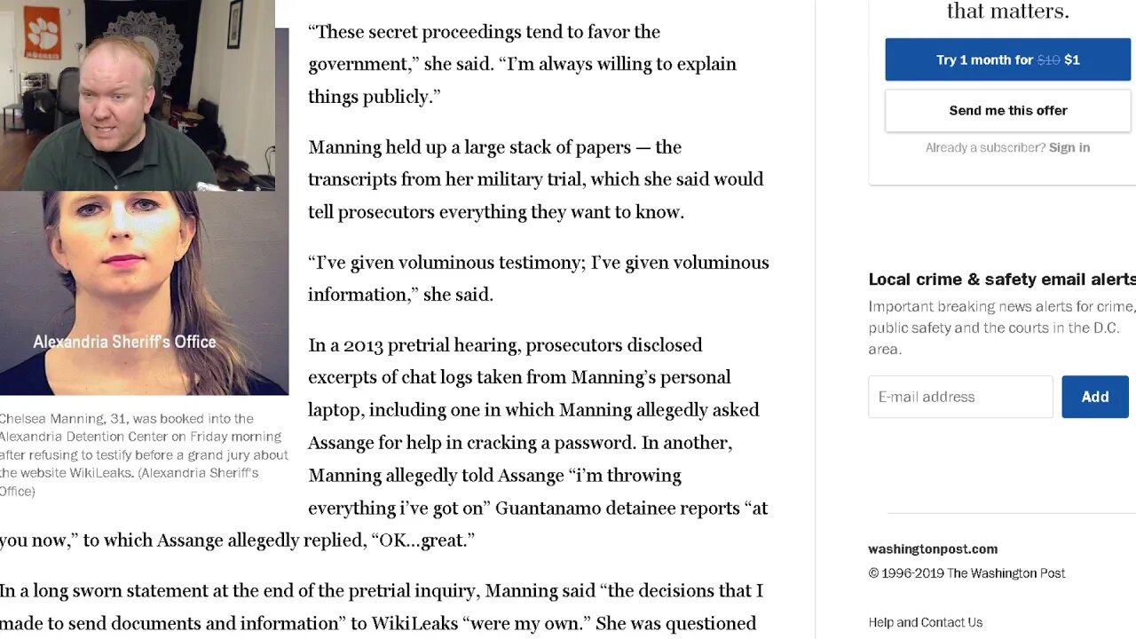 Wherein I explain to Chelsea Manning what grand juries are in a condecending way