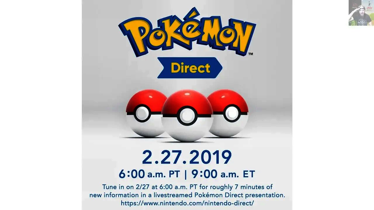 Pokémon Direct Announced for TOMORROW! (Pokémon Generation 8 Reveal!)
