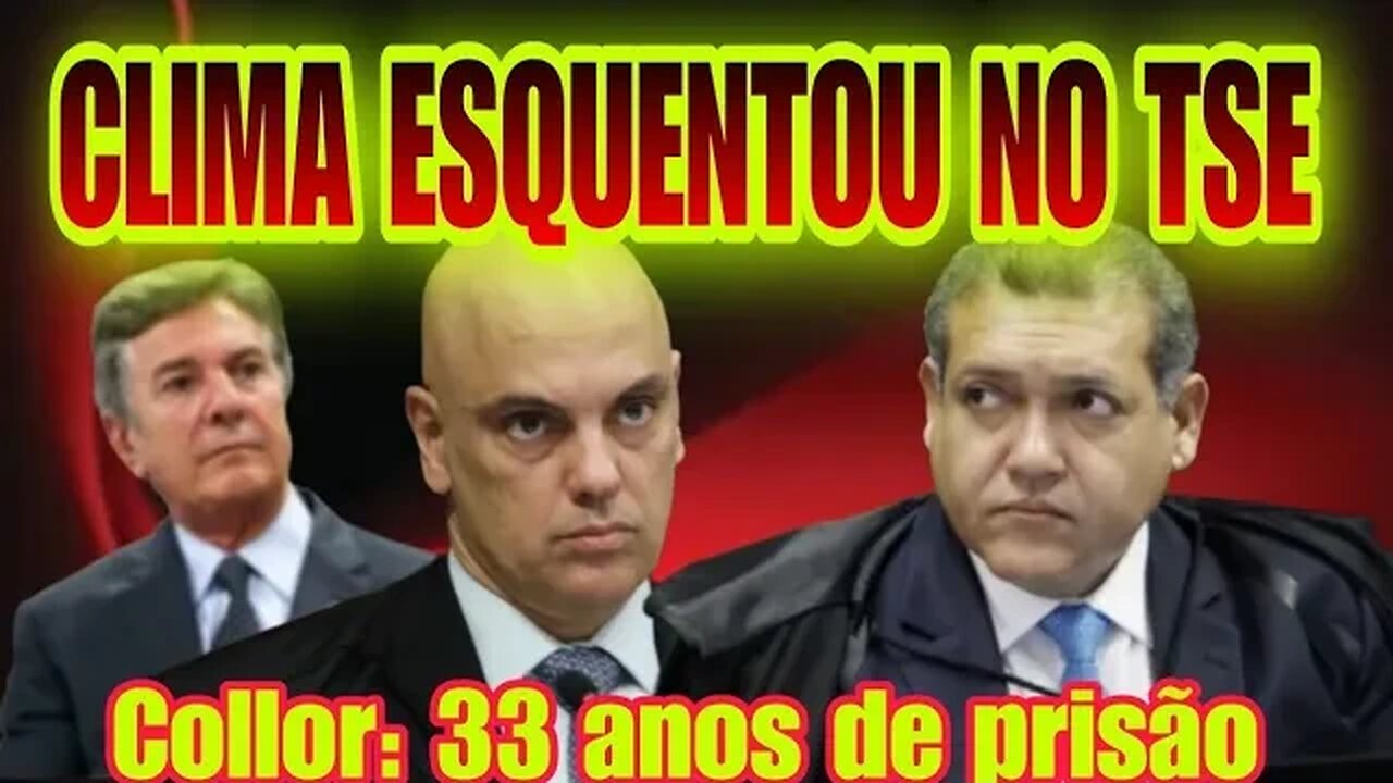Clima quente entre Kassio Nunes e Alexandre de Moraes | Collor 33 anos de prisão.