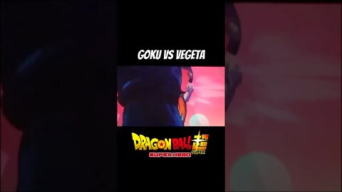 Goku vs Vegeta treinando no planeta do bills.