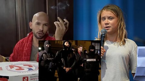Preso por ser homem - A treta entre Andrew Tate e a Greta Thunberg - Disco voador - UFO OVNIs
