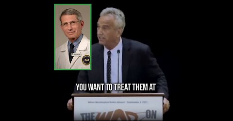 RFK JR: “Tony Fauci Knew That Remdesivir Would Kill You”