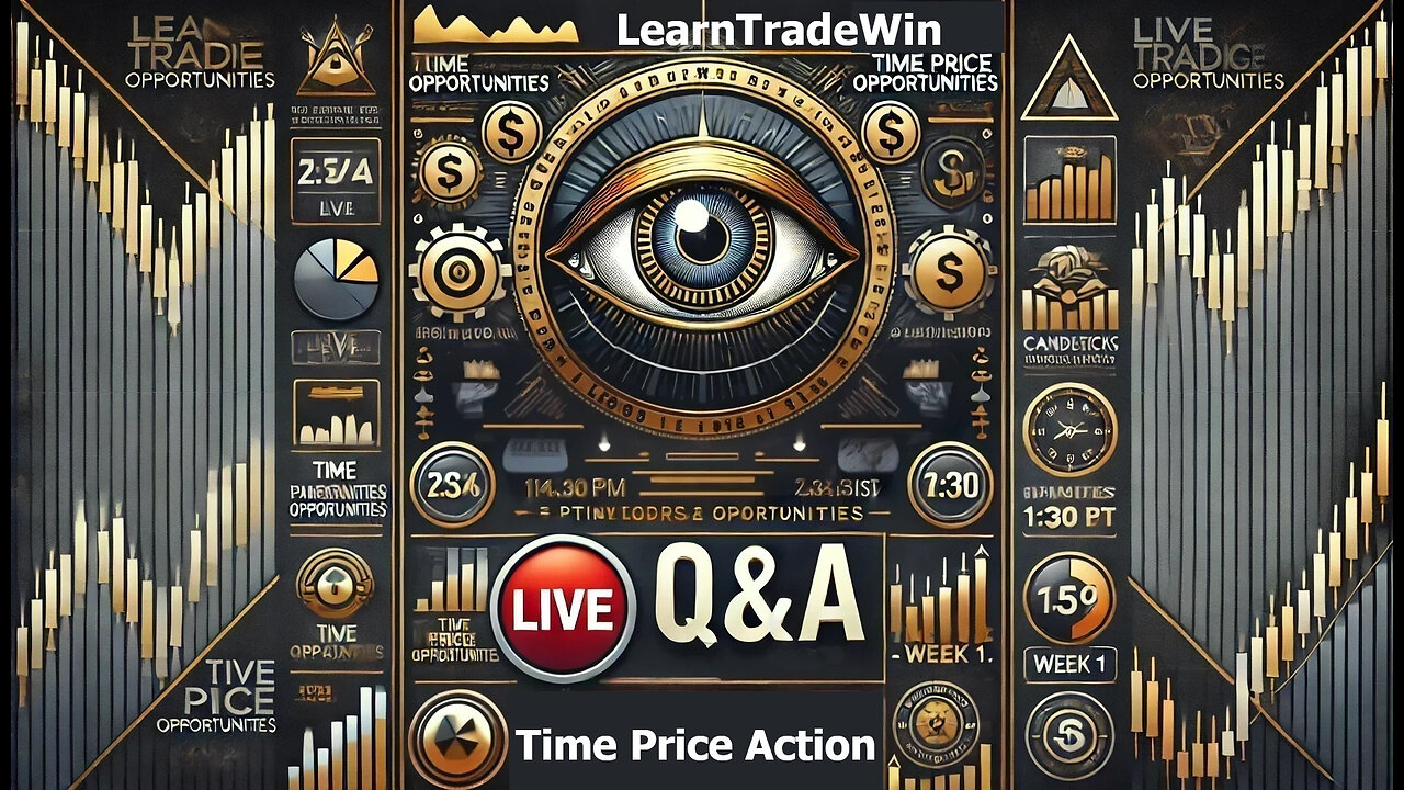 🎯 Live Workshop/Q&A – Time Price Action 🎯