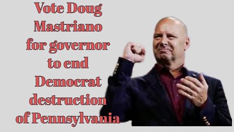 Get out and vote for Mastriano!