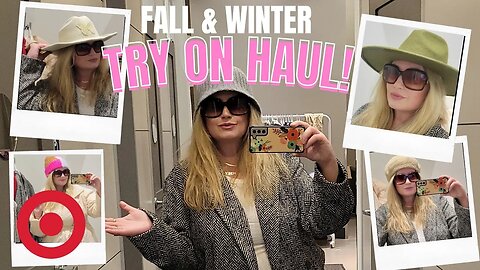 Target NEW Winter Clothing AND Winter Accessories TRY ON HAUL | Sparkles and more! | #target