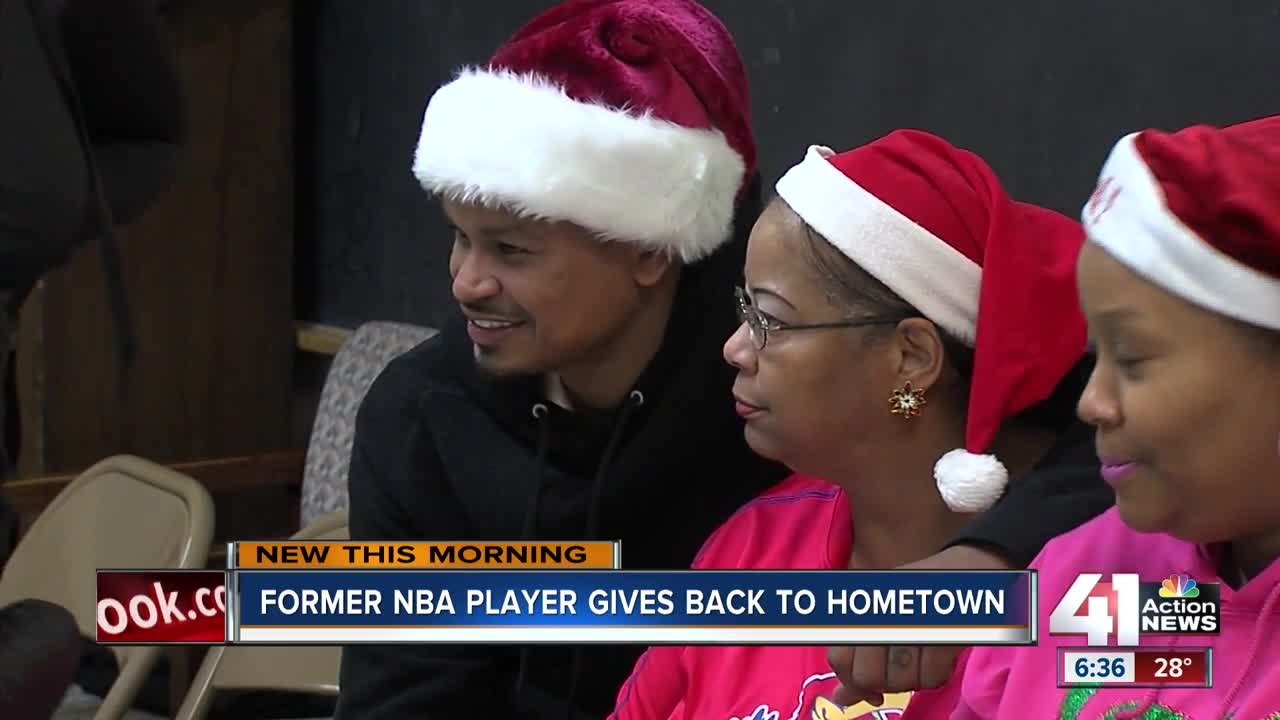 Earl Watson, fiancee give back to KCK community