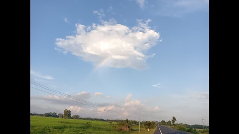 🌈🌈 Rainbow after heavy rainfall