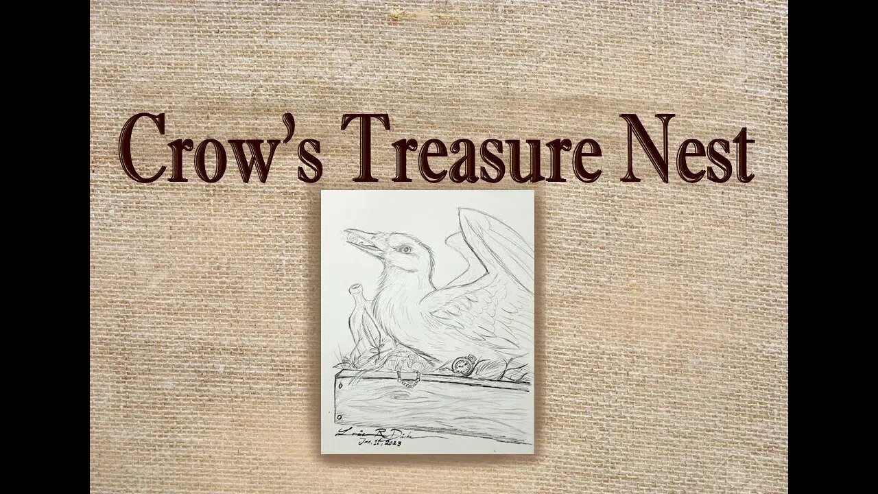 Crow's Treasure Nest - Twitch Art Stream
