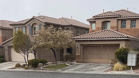 Grounded due to snow in Summerlin!