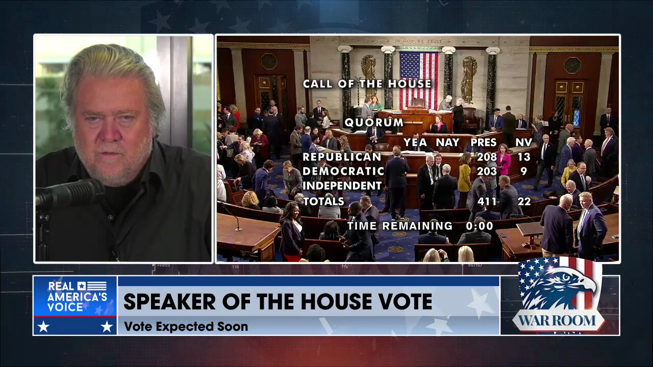 “This Is The Fight For Power And Money, And They Hate It”: Bannon On Jim Jordan’s Speakership Votes