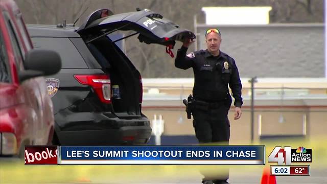 Police led on high-speed chase after shooting