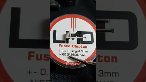 FUSED CLAPTON NI80 - Como é? Quando usar? VAPE COIL