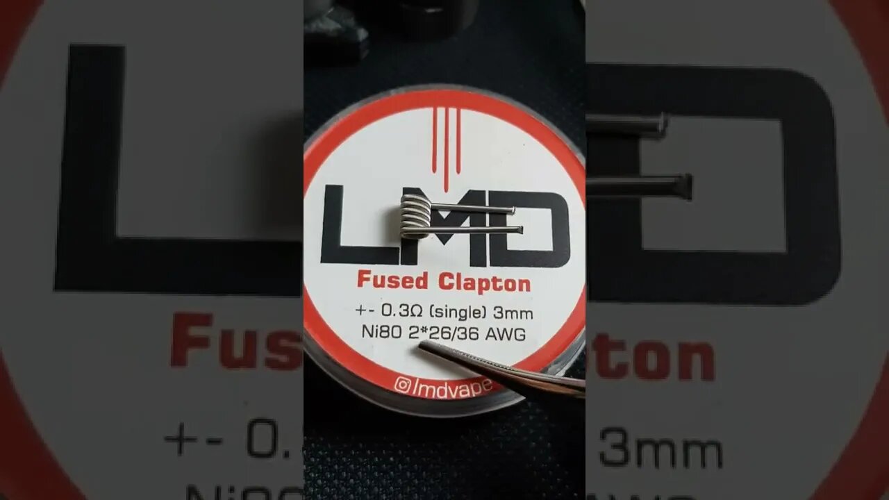 FUSED CLAPTON NI80 - Como é? Quando usar? VAPE COIL