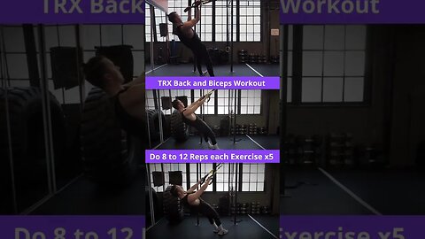 Phenomenal TRX Back and Biceps Workout.