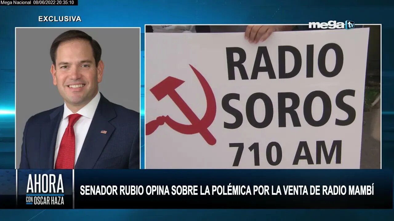 Rubio Habla con Oscar Haza del trágico tiroteo en Uvalde, la Cumbre de las Américas y otros temas.