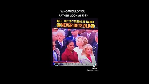 Bill Clinton Busted By Hillary Staring At Ivanka Never Gets Old