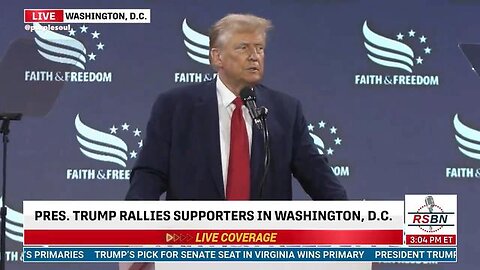 President Donald J. Trump: “God created TWO genders: MALE and FEMALE.”
