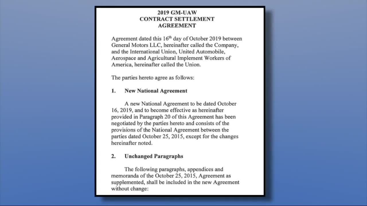 Voting begins Saturday on UAW-GM tentative agreement, here's the entire contract
