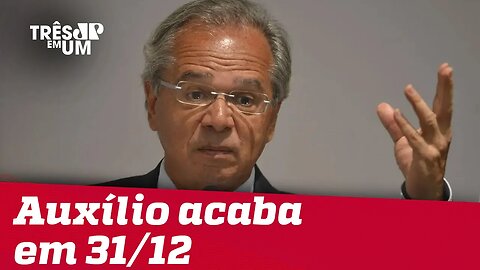 Guedes afirma que auxílio emergencial só será prorrogado com 2ª onda