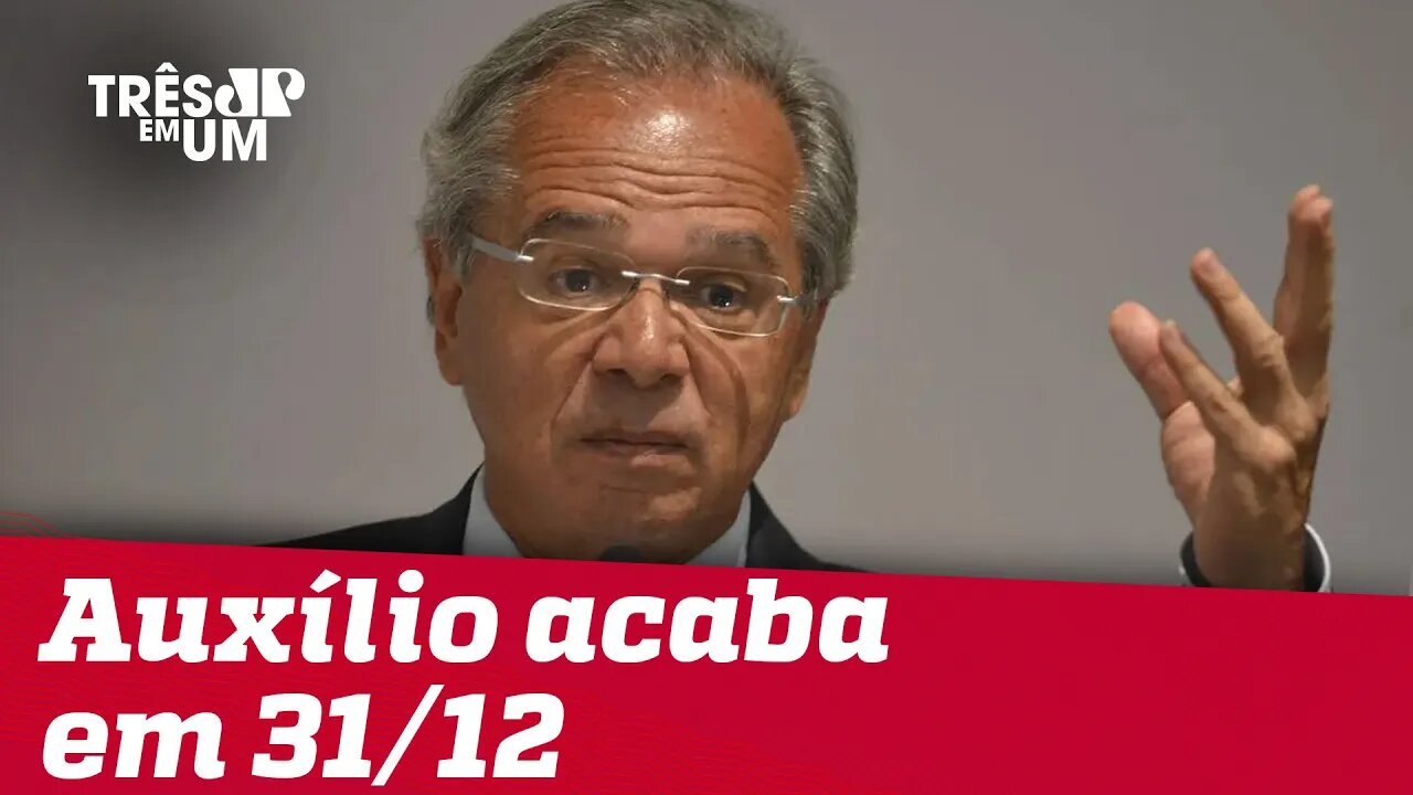 Guedes afirma que auxílio emergencial só será prorrogado com 2ª onda