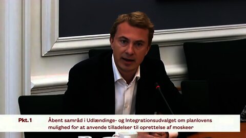 De dumme socialdemokrater bliver BANKET PÅ PLADS af Morten Messerschmidt i samråd omkring moskéer!
