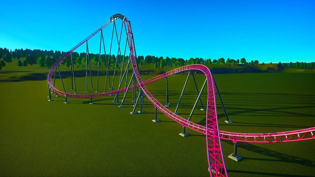 DC Rivals HyperCoaster Recreation