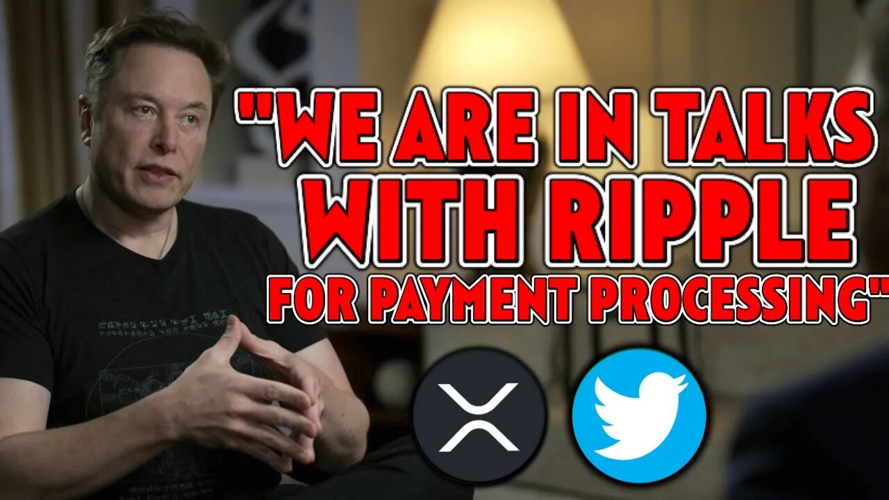 ELON MUSK CONFIRM RIPPLE PARTNERSHIP! 💥 $104B INFLOW FOR XRP
