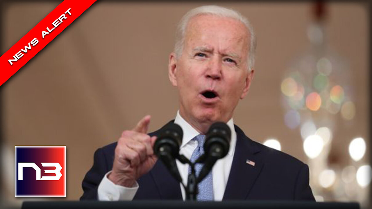 WATCH Biden Call his Worst Failure a Success during Afghanistan Speech