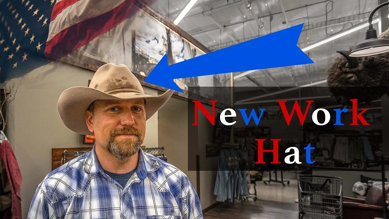 Cowboy Shopping Haul! (NEW COWBOY HAT SHAPING)