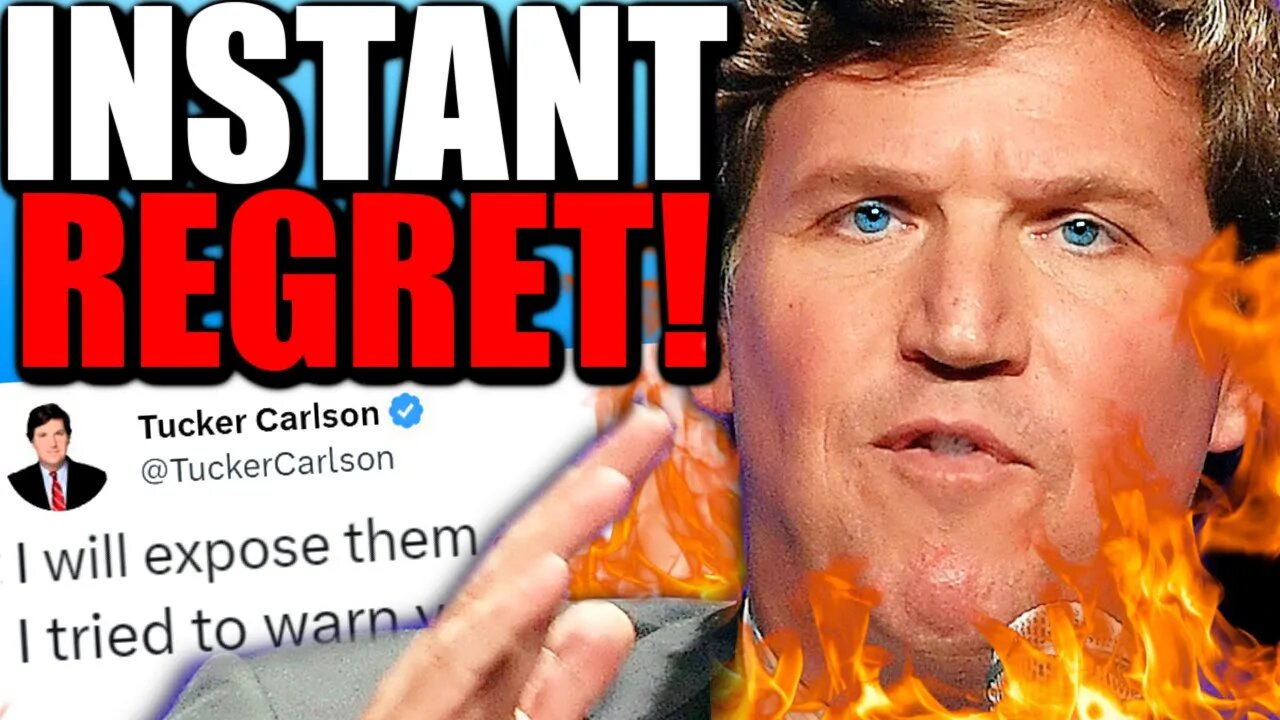 Fox News PANICS After TERRIBLE NEWS - Tucker Carlson SHOCKS HOLLYWOOD!