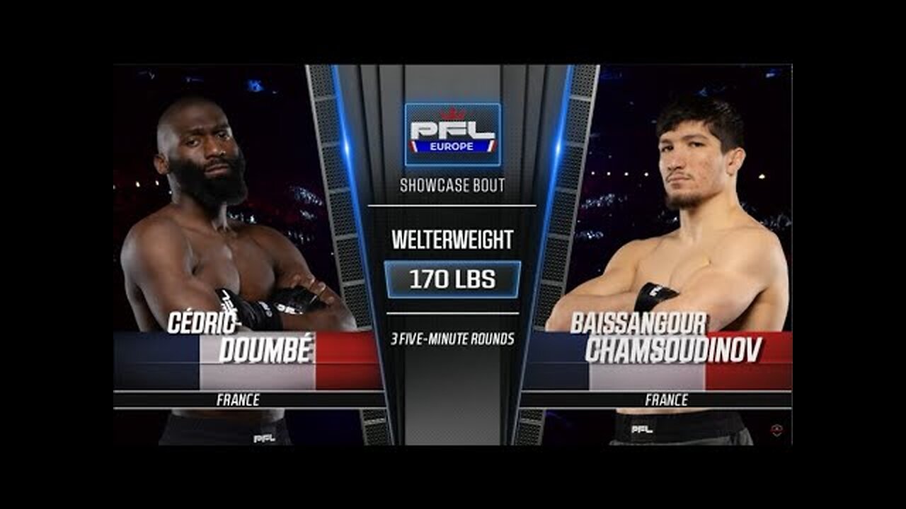 Cédric Doumbé vs Baysangur Chamsoudinov Highlights HD | PFL EUROPE 2024 | Full Fight [Flokossama]