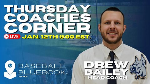 THURSDAYS COACHES CORNER, Drew Bailey - Head Coach - Bluefield State University