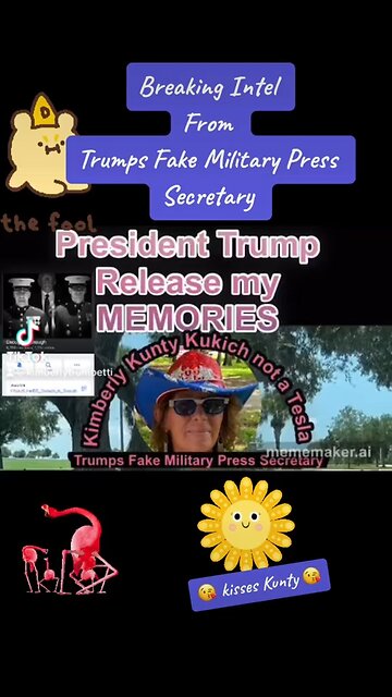 PRESIDENT TRUMP RELEASE MY MEMORIES