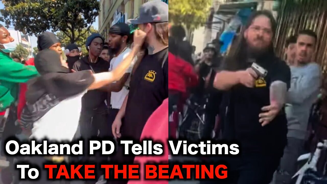 Oakland Tells Victim Self Defense Is NOT Allowed