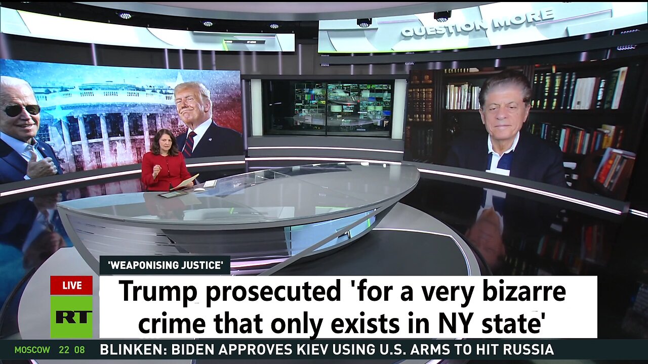 Trump prosecuted 'for a very bizarre crime that only exists in NY state'