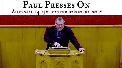 Paul Presses On