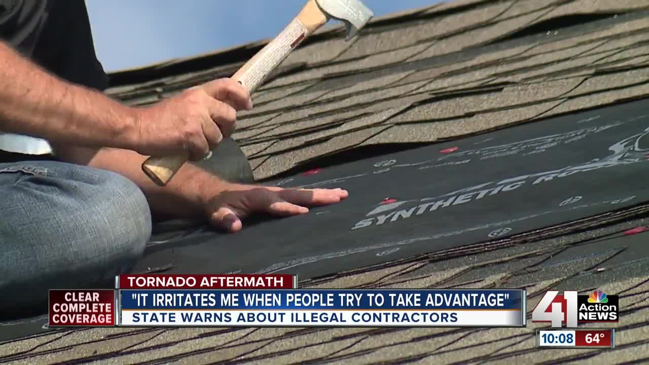 Tornado repair puts authorities on high alert for scammers