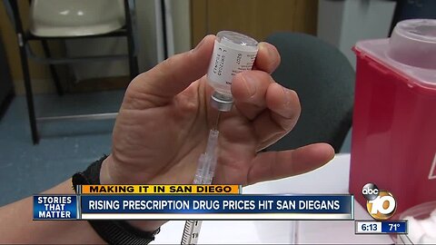 Rising prescription drug prices hit San Diego