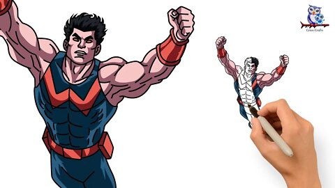 How to Draw Wonder Man (Simon Williams) Marvel - Art Tutorial