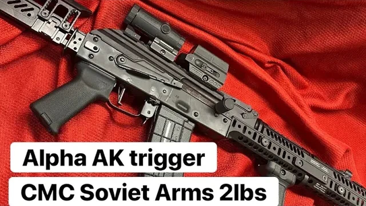 The AK47 trigger that you’ve got to have!! Soviet Arms 2.5lbs trigger from CMC