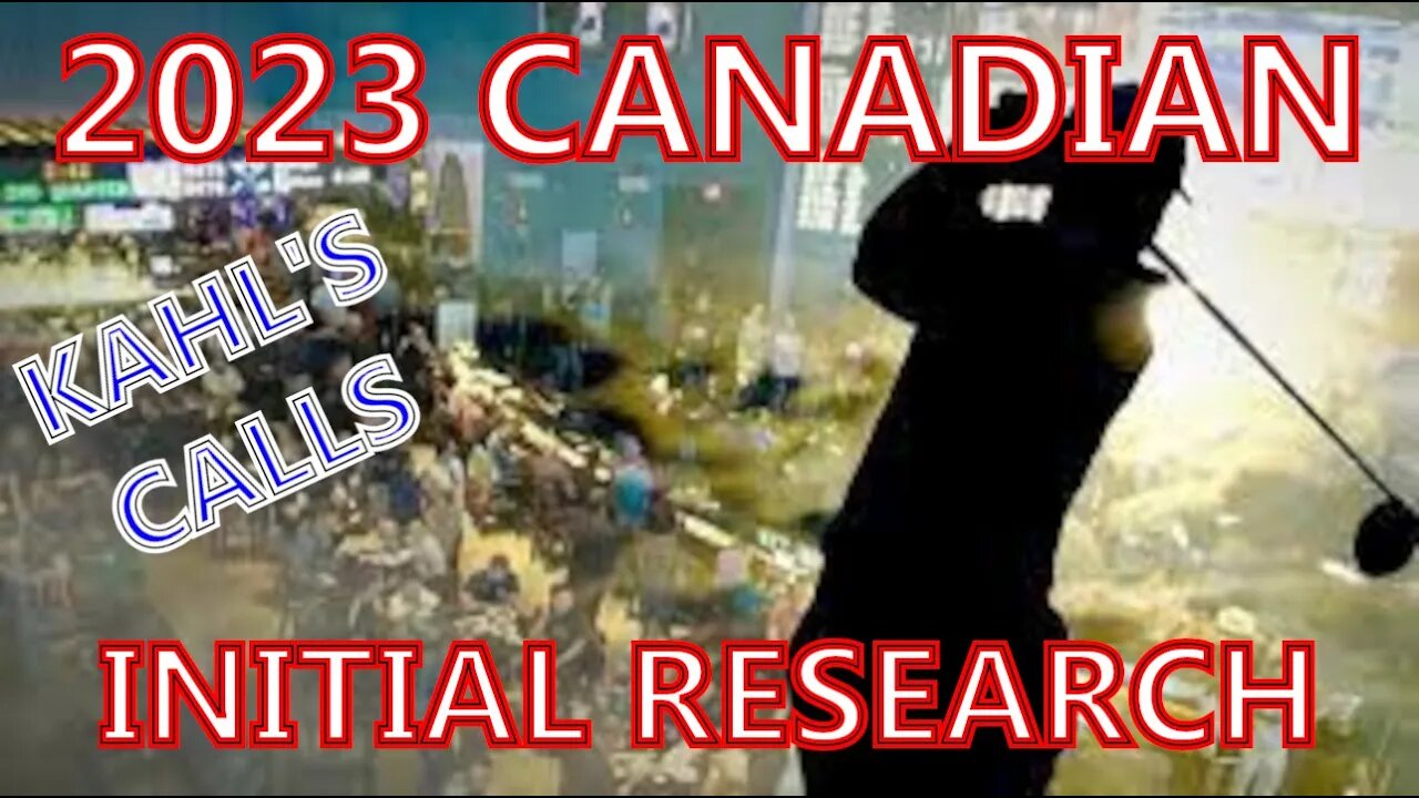 2023 Canadian Initial Research