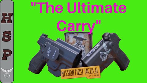 "Ultimate Carry: Mission First Tactical AIWB/OWB Ambidextrous Holster"